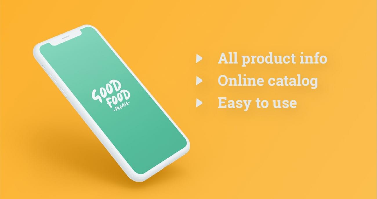 Handig bestellen met de Good Food Please app