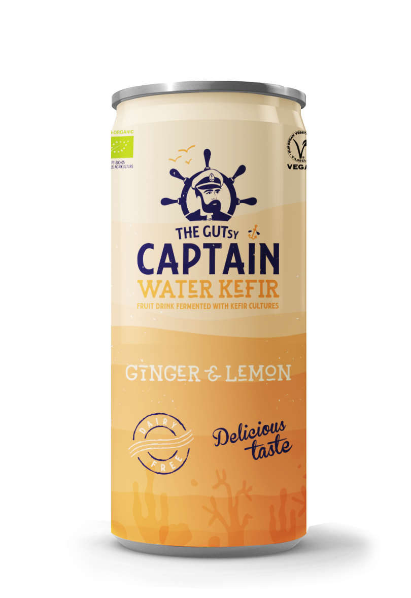 Water Kefir Ginger & Lemon BIO